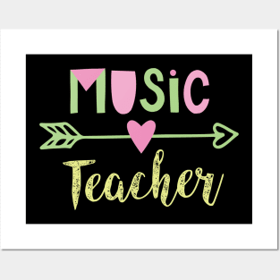 Music Teacher Gift Idea Posters and Art